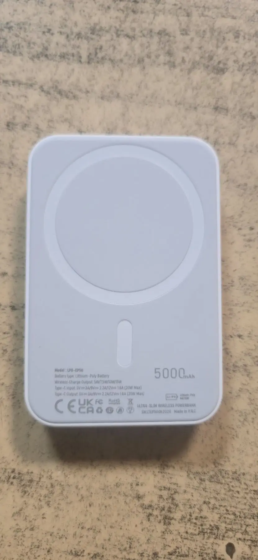 Linktech ep50 5000mah 20w manyetik powerbank