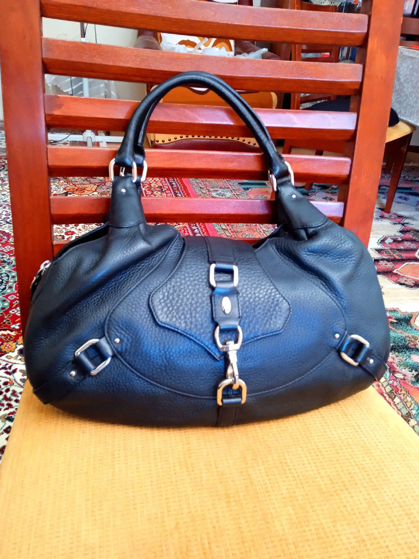 Colehaan gerçek haki̇ki̇ deri̇ çanta