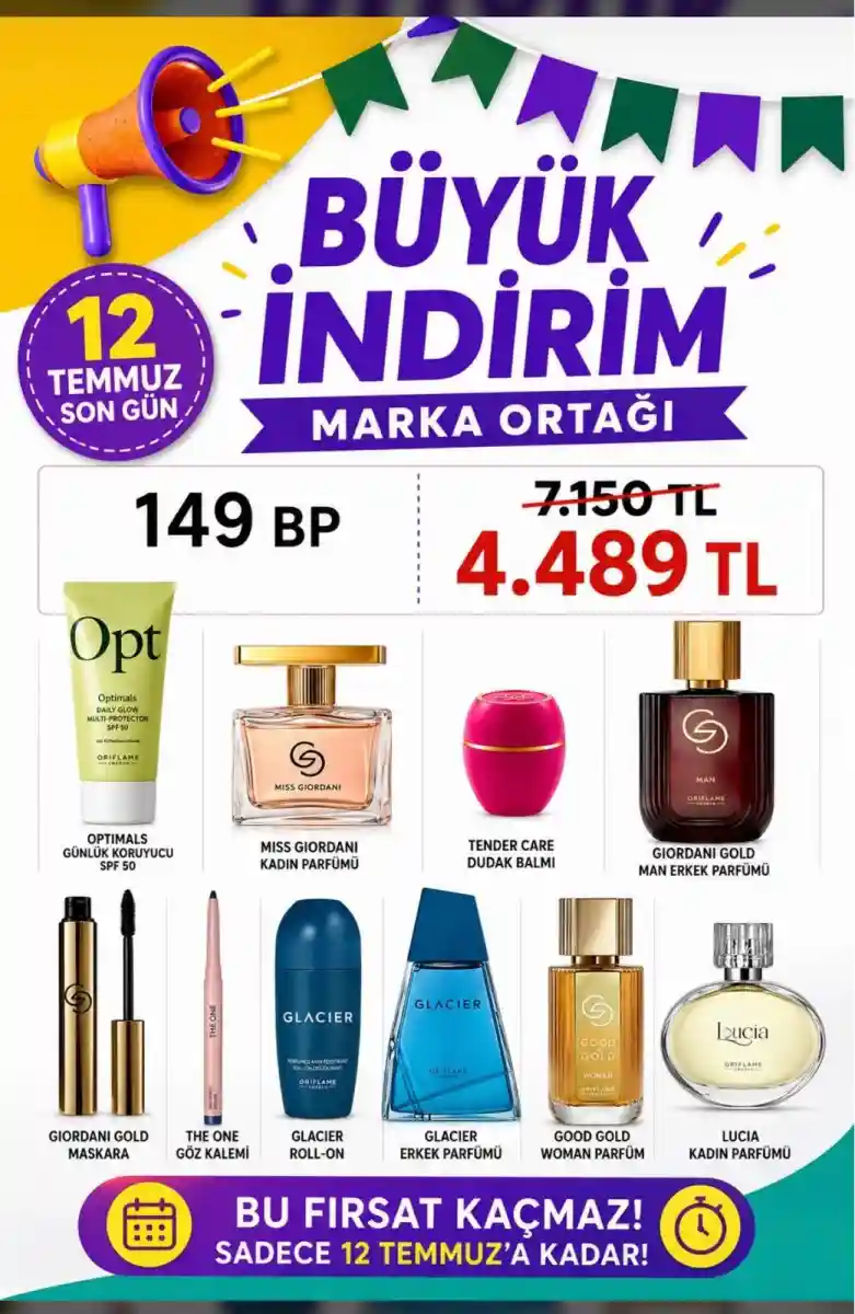 çeşitli parfüm ve makyaj ürünleri