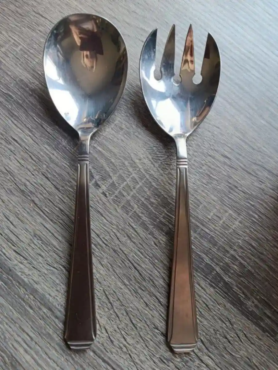 şık metal çatal kaşık seti