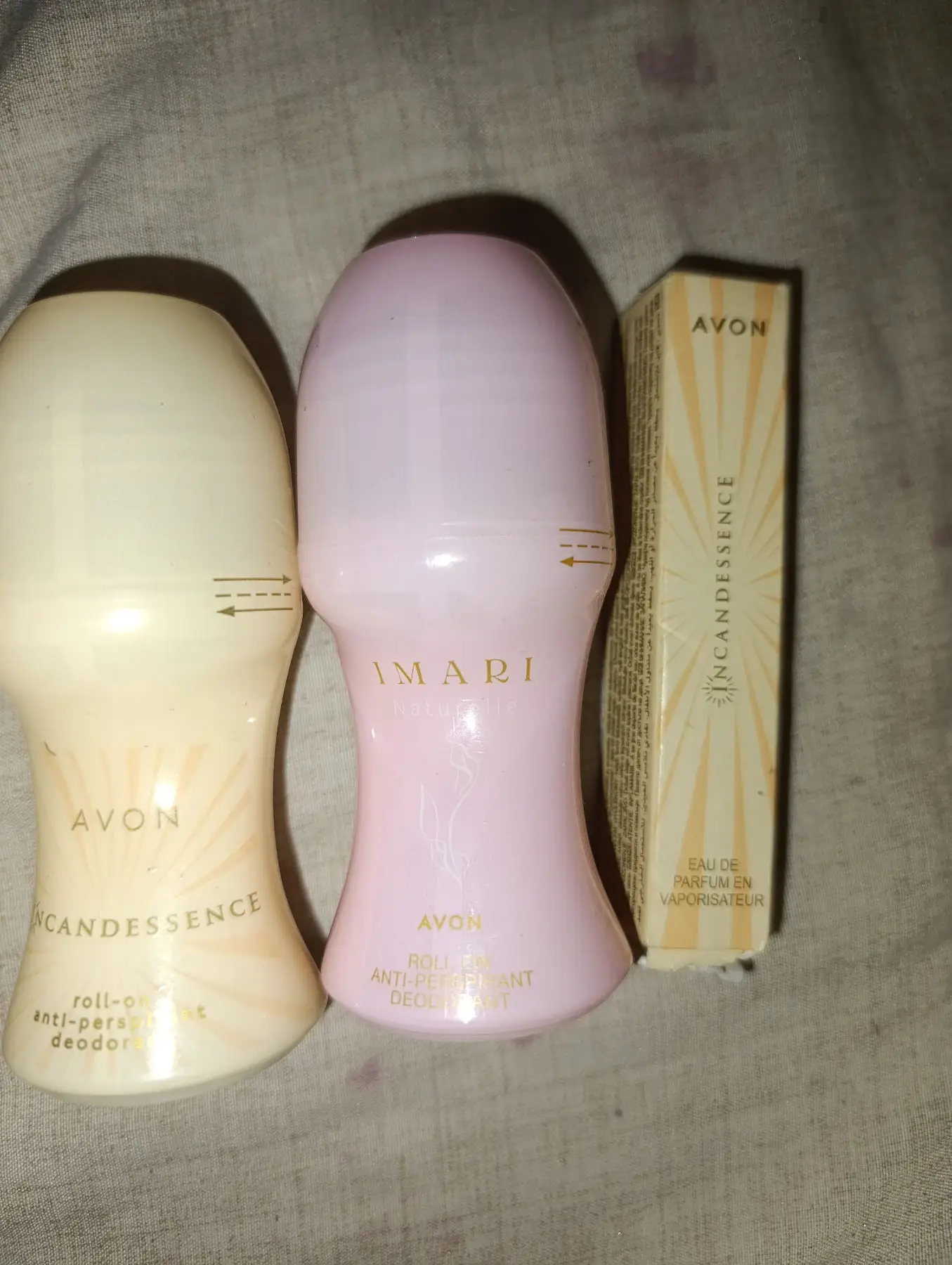 Avon roll-on deodorant seti