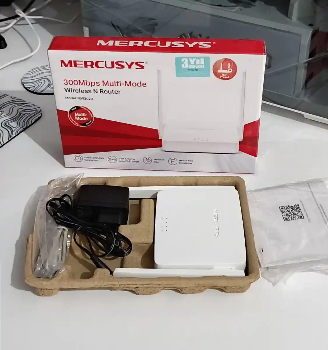 Mercusy 300mbps router wifi modem güçlendirici