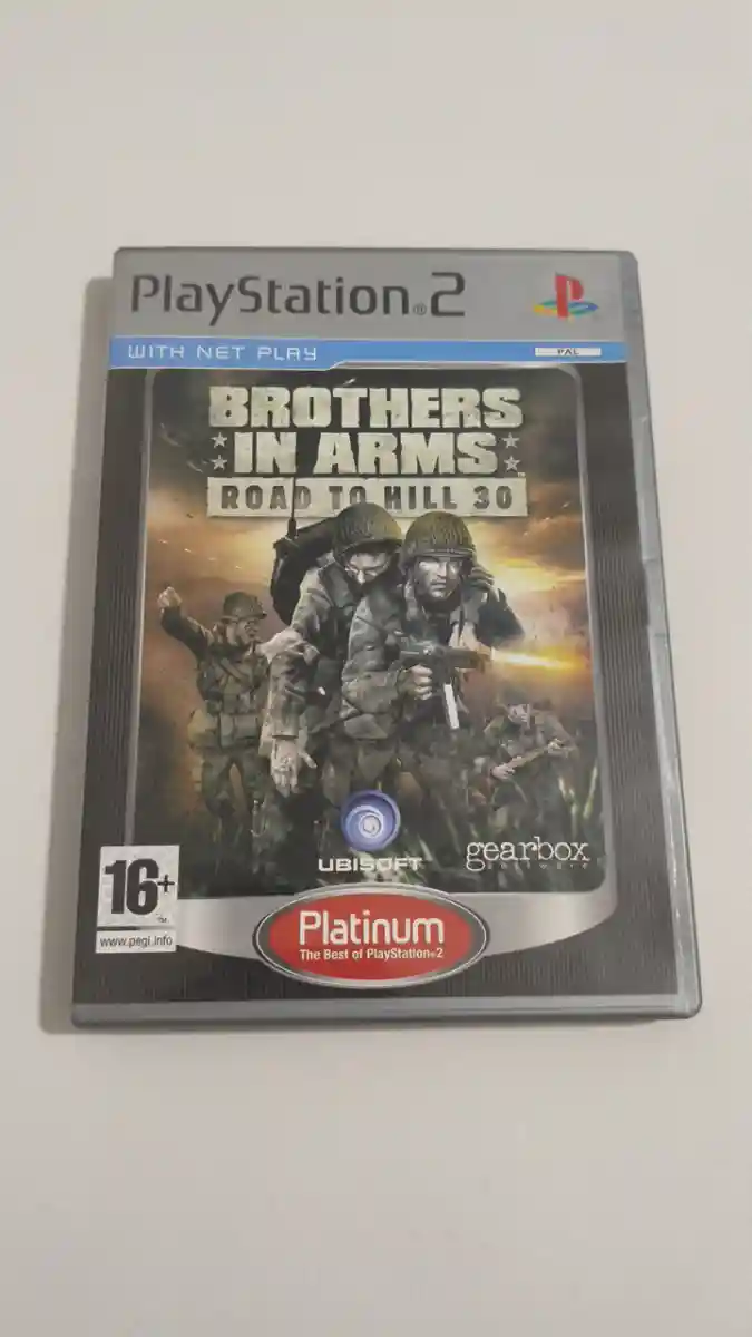 Ps2 orjinal brothers in arms oyunu