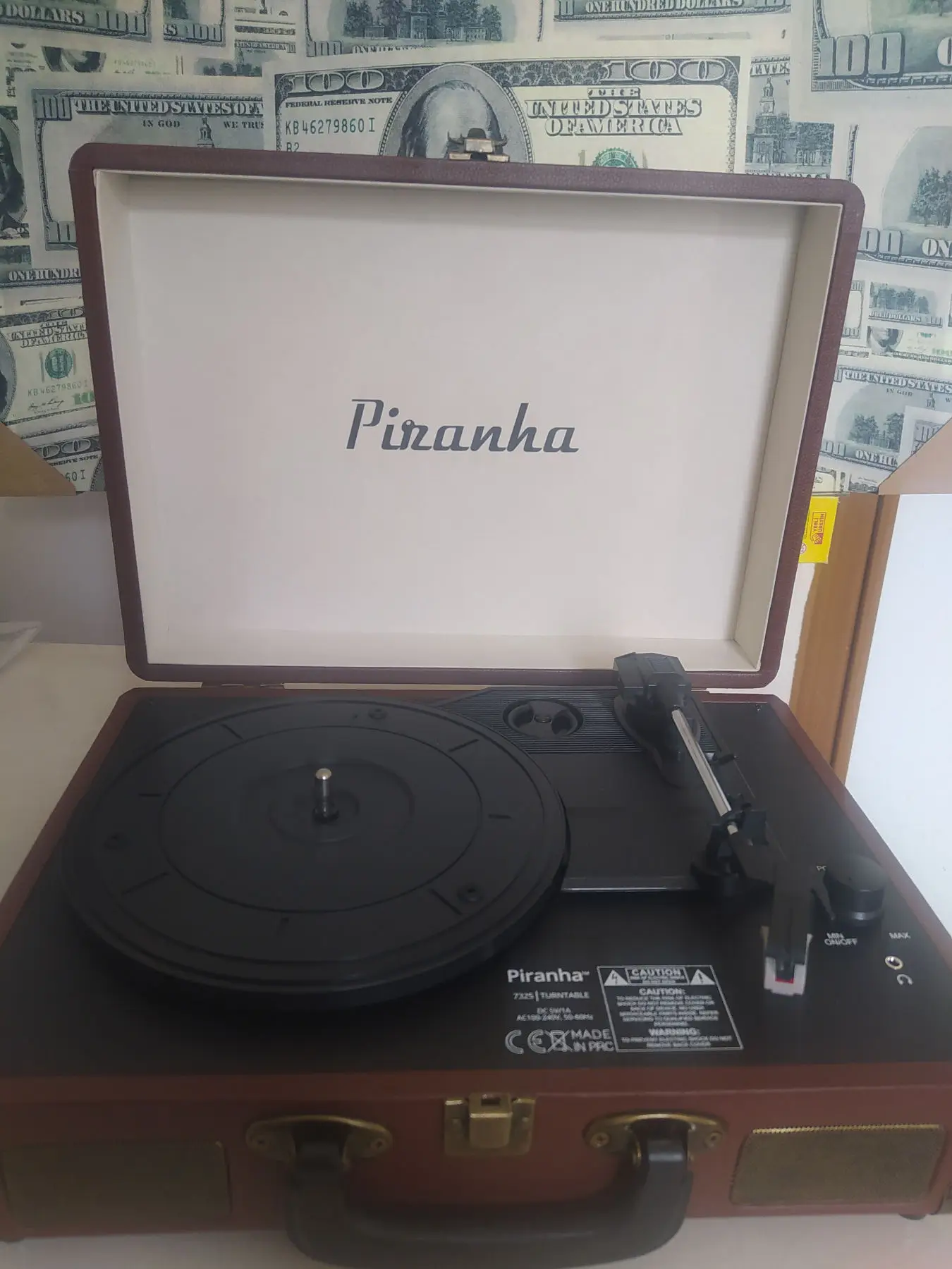 Piranha retro plak çalar sıfır