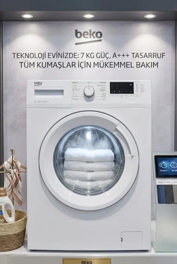 Beko 7 kg çamaşır makinesi