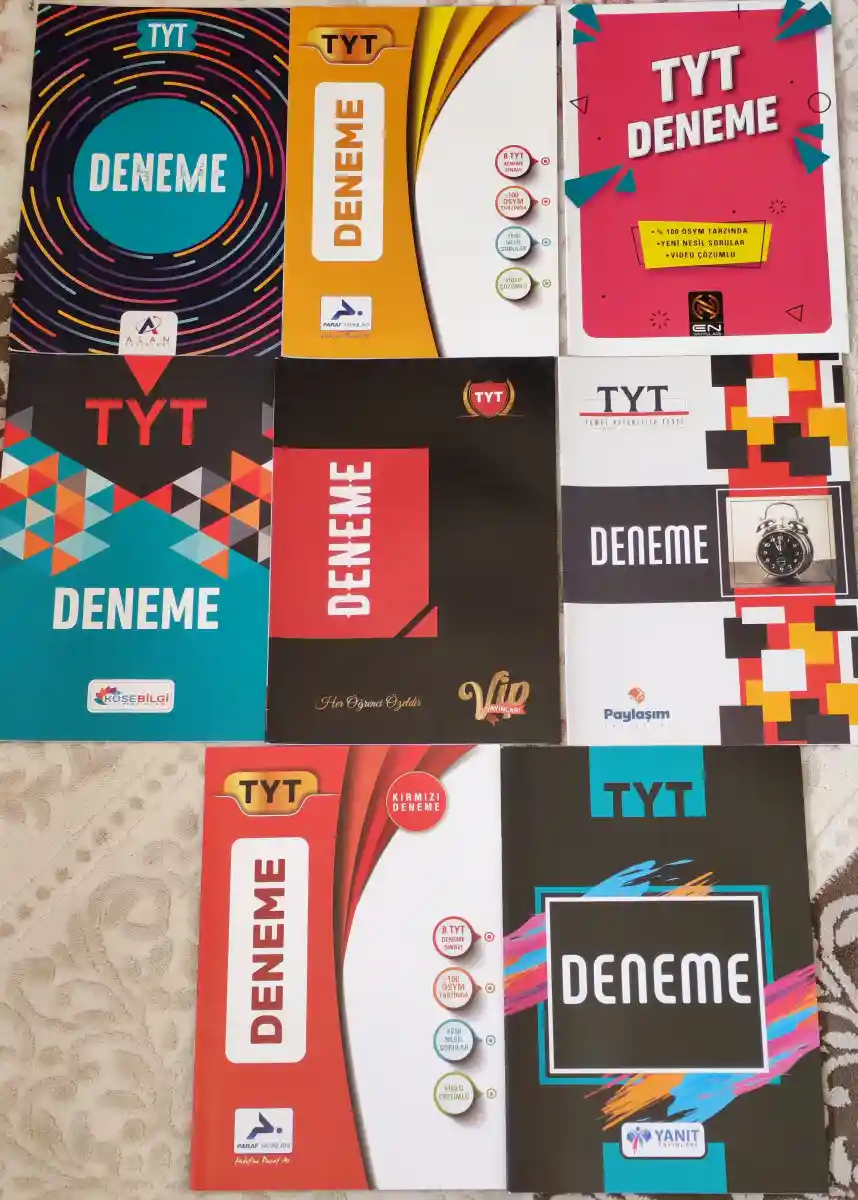 Tyt deneme kitapları seti