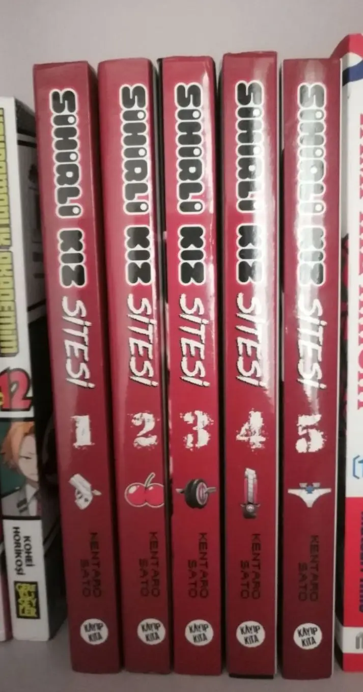 Sihirli kız sitesi 1-5 manga seti