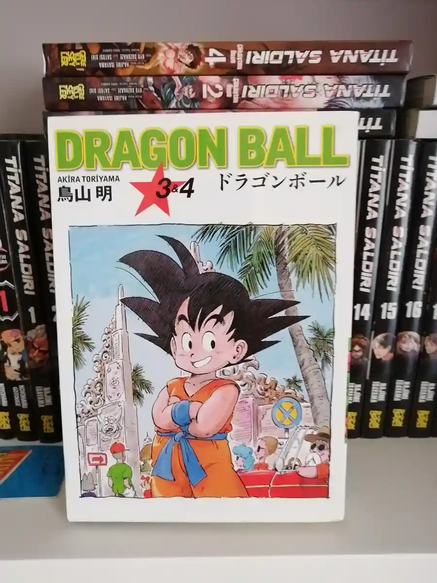 Dragon ball manga cilt 3-4