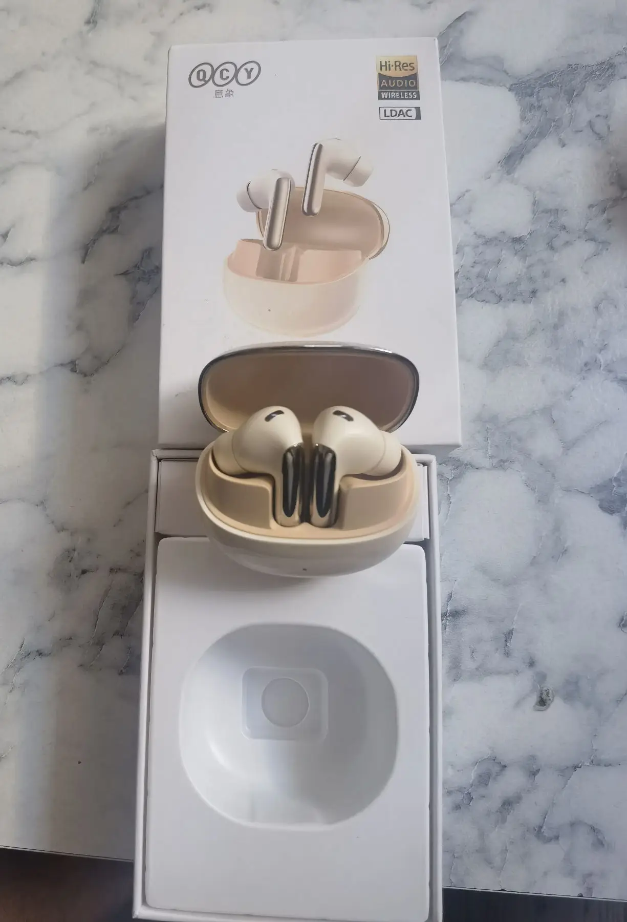 Qcy melobuds pro altın renk