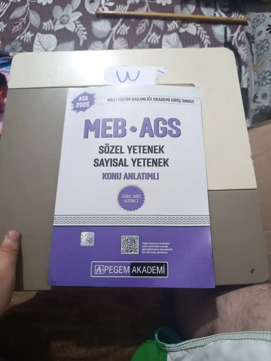 Meb ags sözsel ve sayısal yetenek kitabı