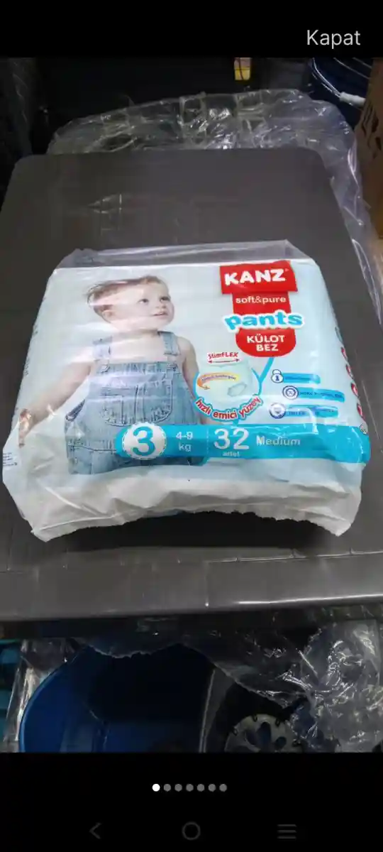 Kanz bebek bezi 3 numara 32 adet