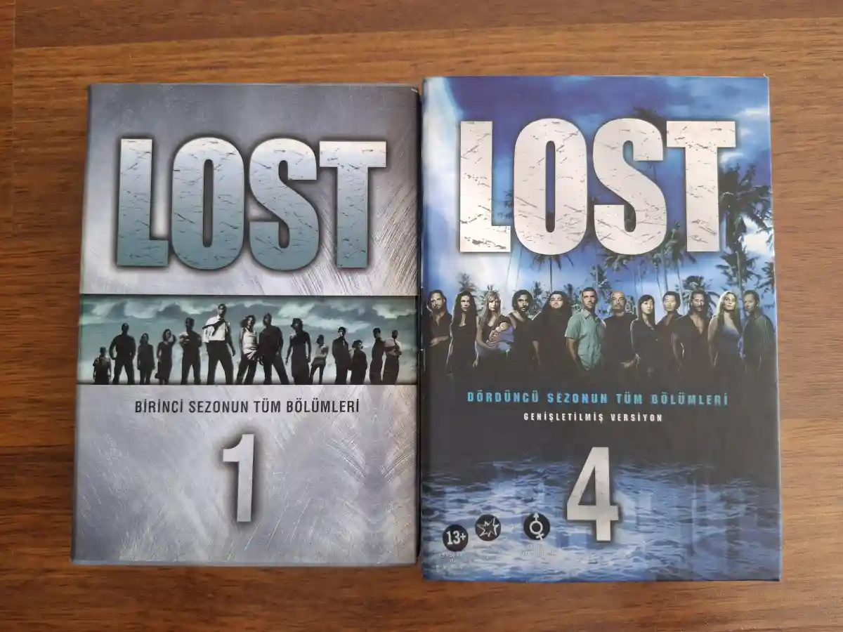 Lost dizi dvd seti - 1. ve 4. sezon box set