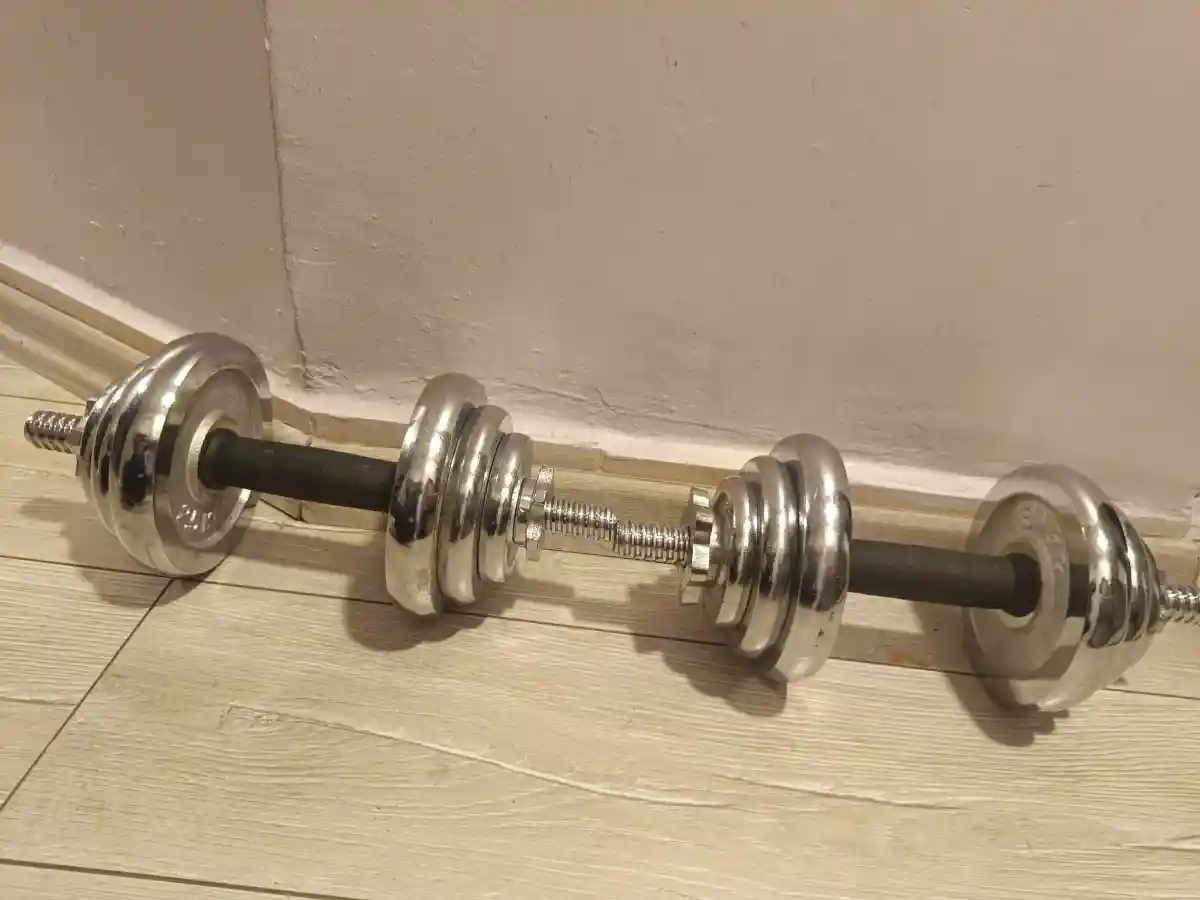 Ağırlık seti krom döküm ağırlık 17 kg ilan görseli