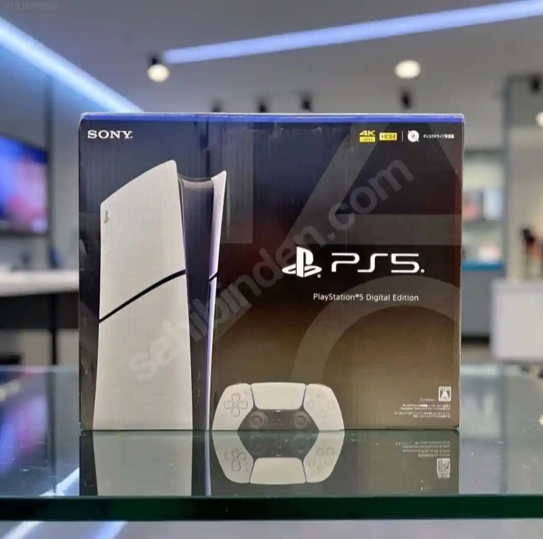 Playstati̇on 5 1 tb di̇ji̇tal sli̇m modern ve şık tasarım