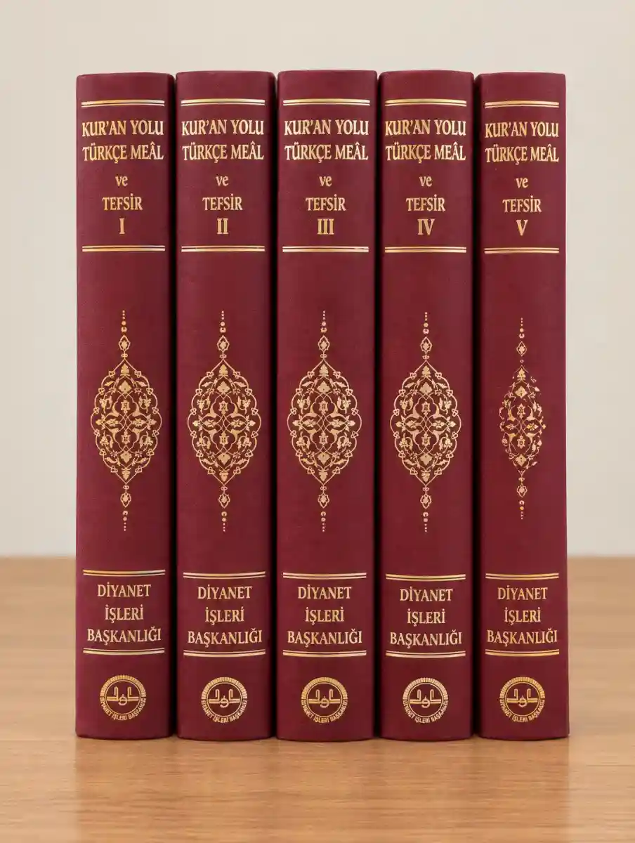 Kuran-ı kerim türkçe meâl ve tefsir seti