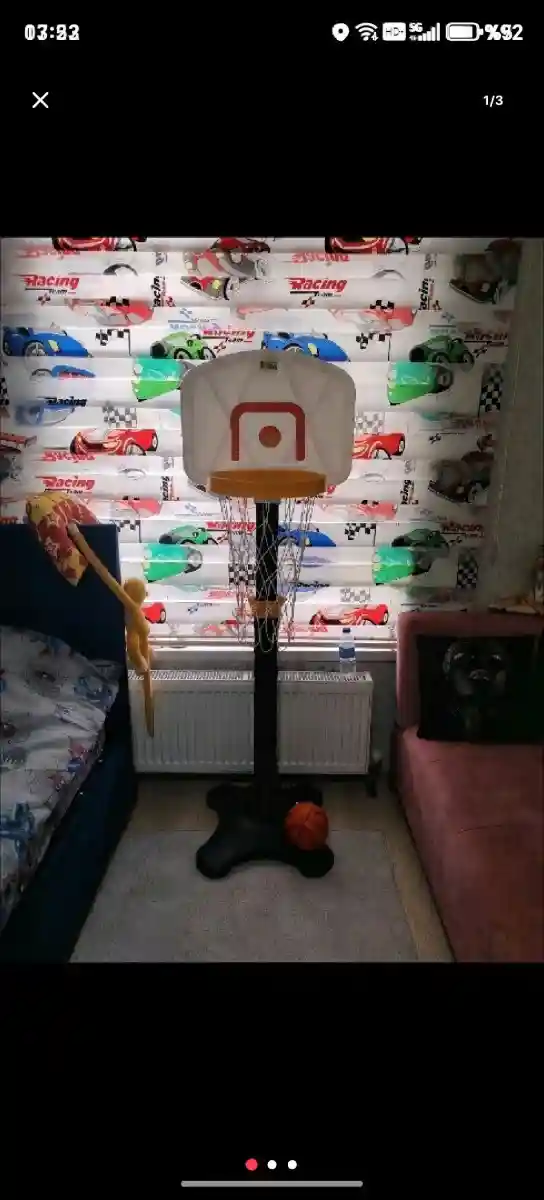Ayarlanabilir çocuk basketbol potası