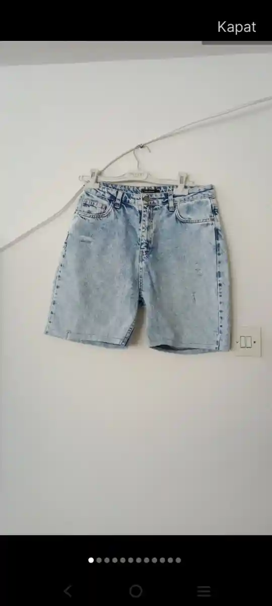 Mavi denim şort