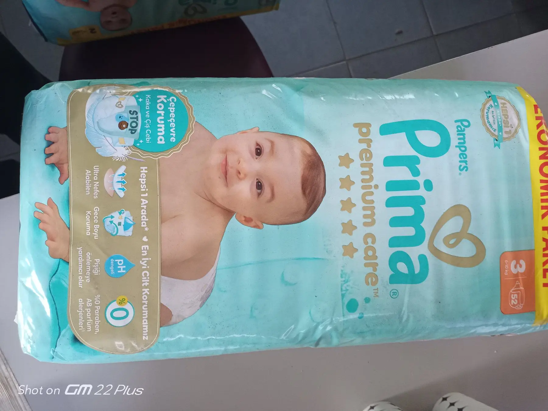 Pampers prima premium care bebek bezi