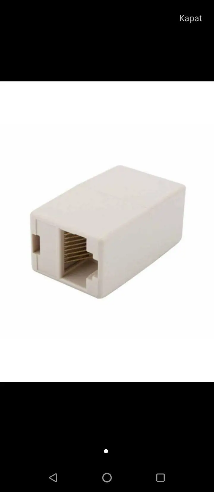 Yeni/kompakt beyaz rj45 erkek-erkek uzatma adaptörü beyaz rj45 erkek-erkek uzatma adaptörü,