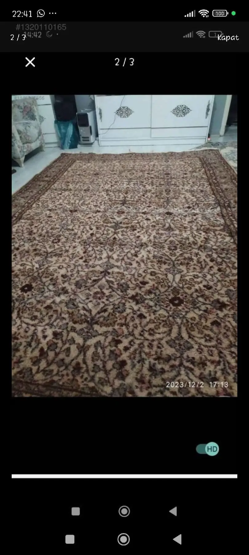 Iran halı 222-325