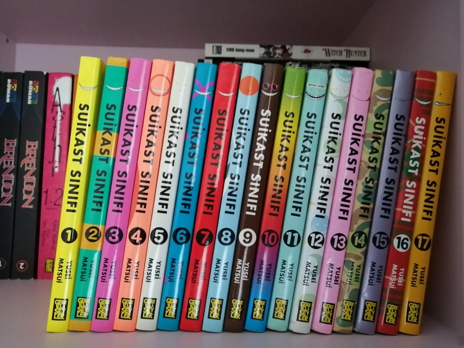 Suikast sınıfı 1-17 manga set