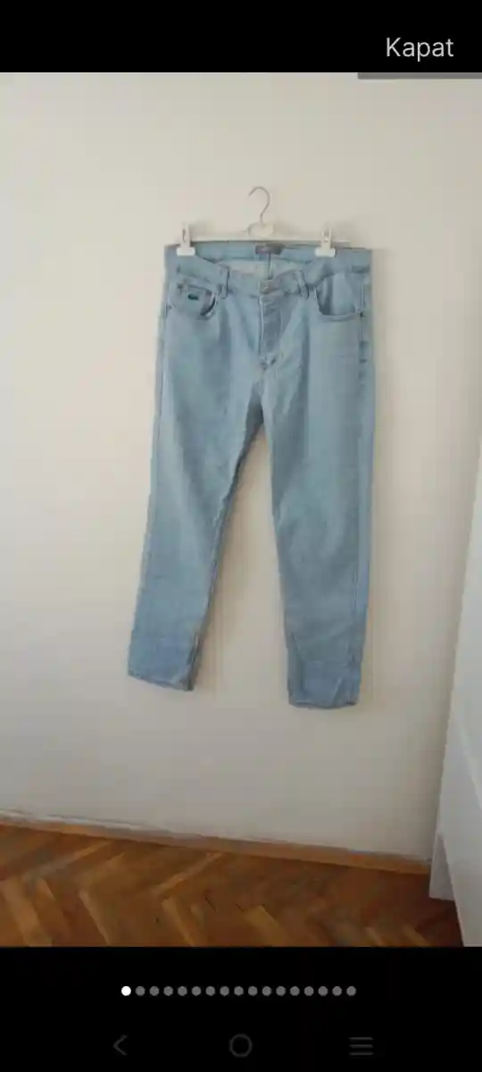 Mavi renkli jean pantolon