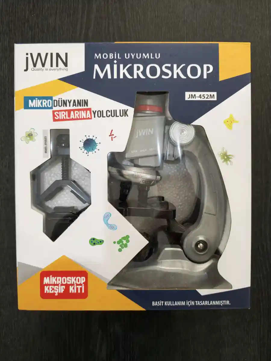 Mobil uyumlu mikroskop seti ilan görseli