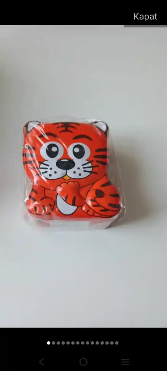 Sevimli kedi figürü kumbara
