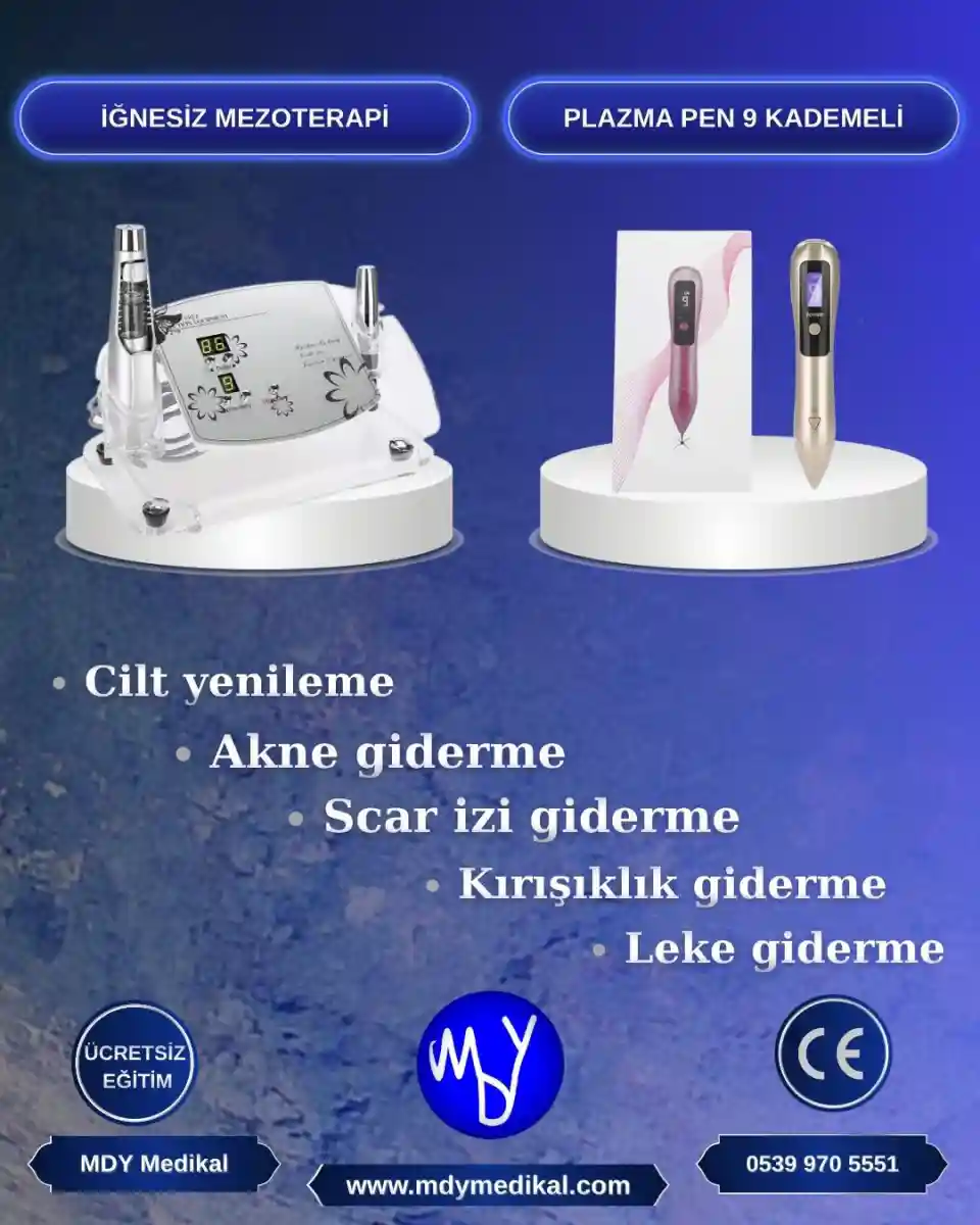 Cilt yenileme i̇çin i̇ğnesiz mezoterapi cihazı