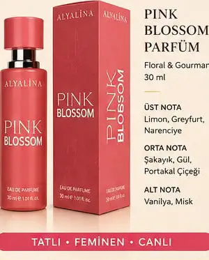 Alyalina pink blossom parfüm 30 ml