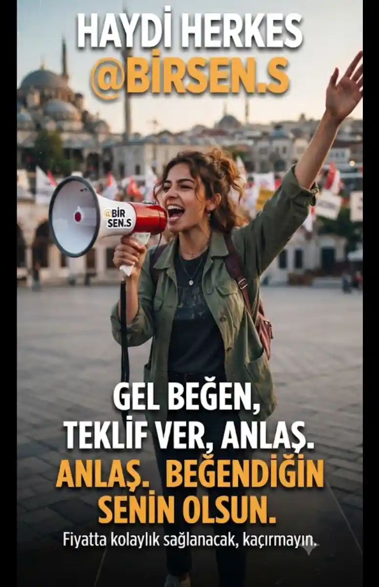 Haydi herkes buraya dikkat gel beğen teklif ver senin olsun 👍