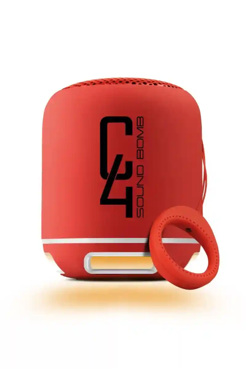 Powerway  powerway c4 siyah bluetooth hoparlör sese duyarlı led