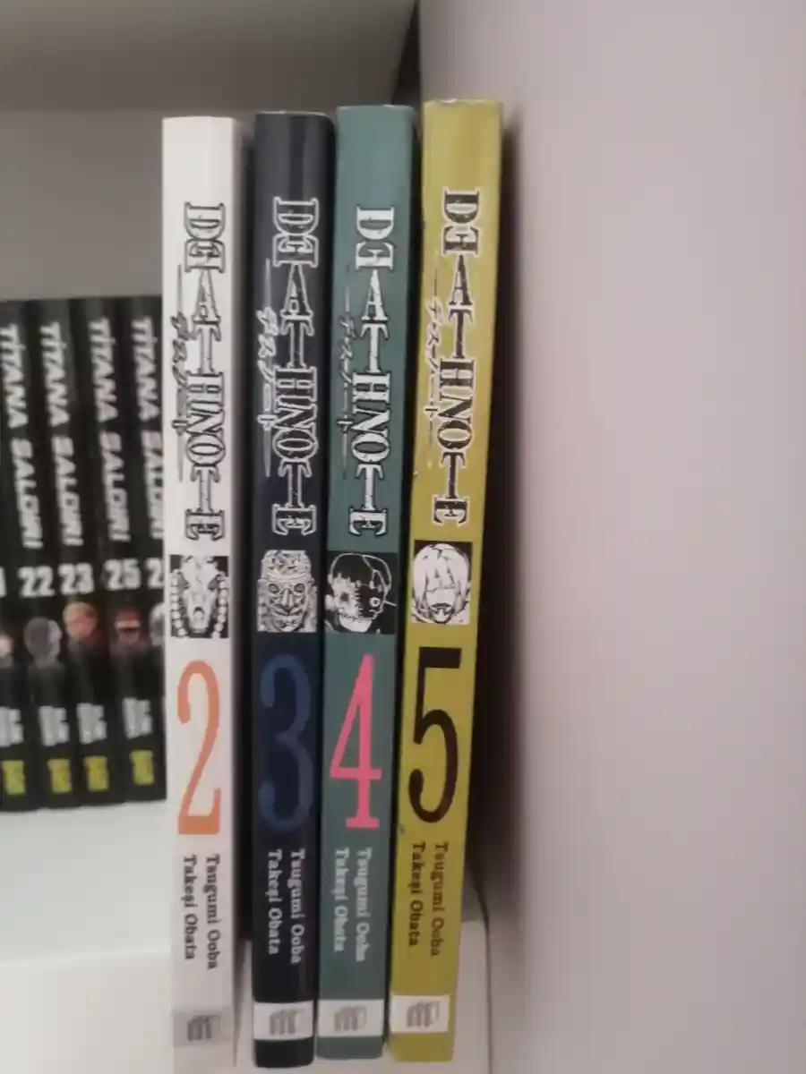 Death note manga set (2-5) - takım