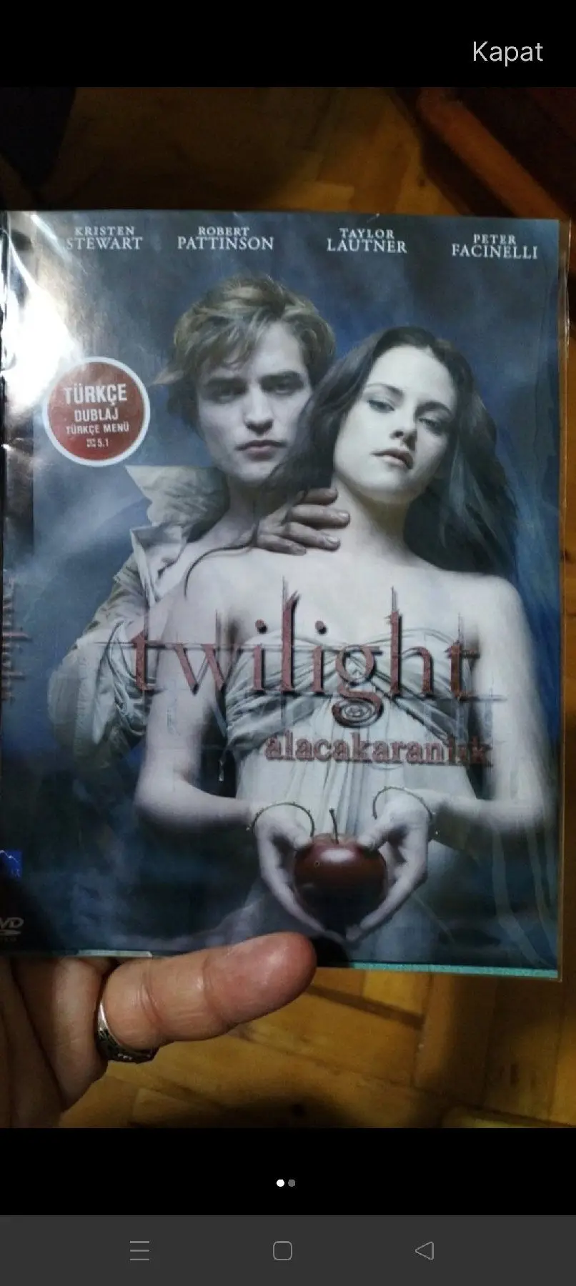 Twilight dvd - türkçe dublajlı
