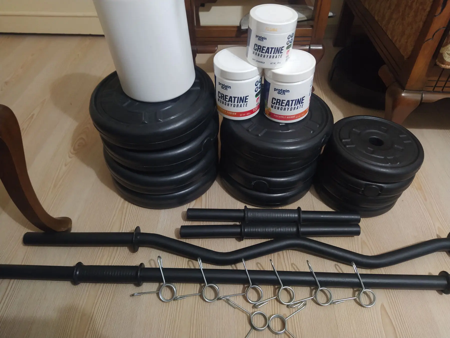 Dambıl creatin protein tozu üçlüsü