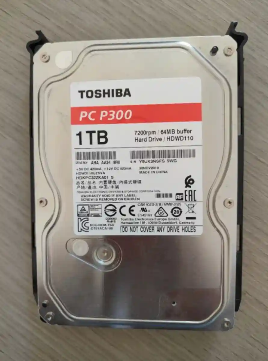 Toshiba 1tb sabit disk ilan görseli
