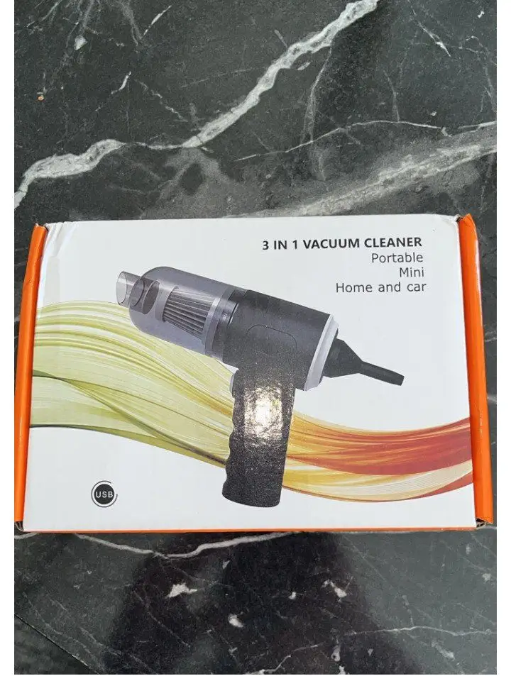 3'ü 1 arada mini elektrikli süpürge
