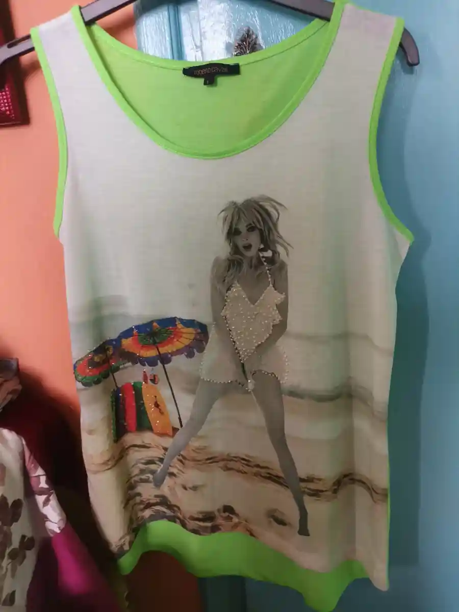 Yazlık neon yeşil atlet tshirt