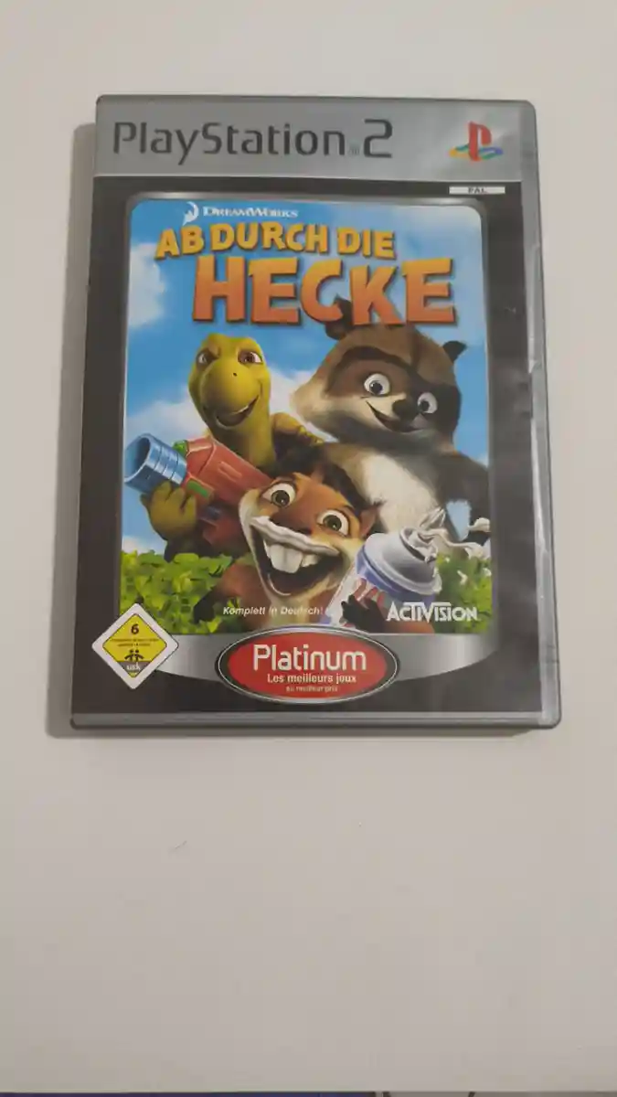 Ab durch die hecke - playstation 2 oyunu orjinal