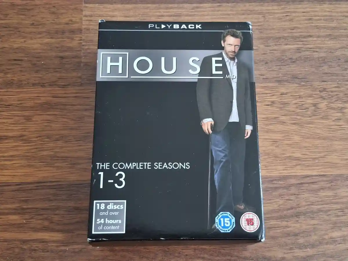 House dizi dvd seti 1 2 3 sezon