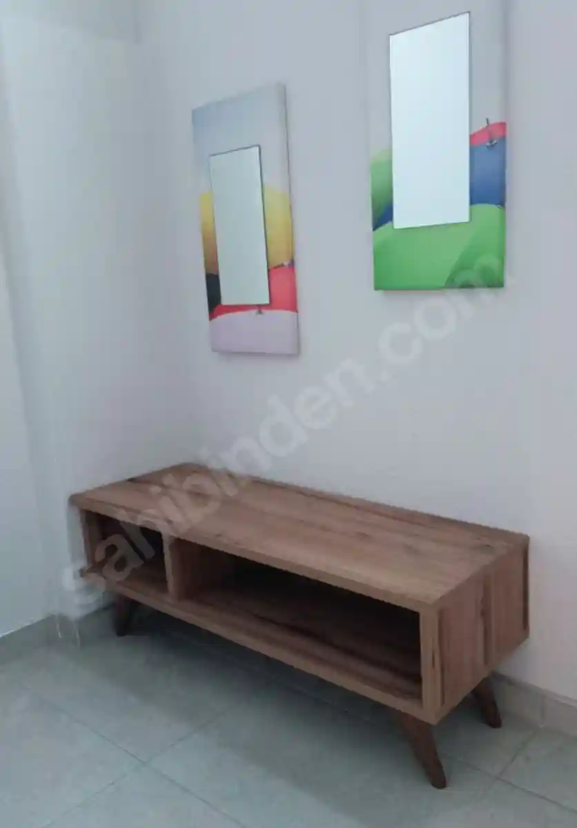 Modern ahşap tv ünitesi
