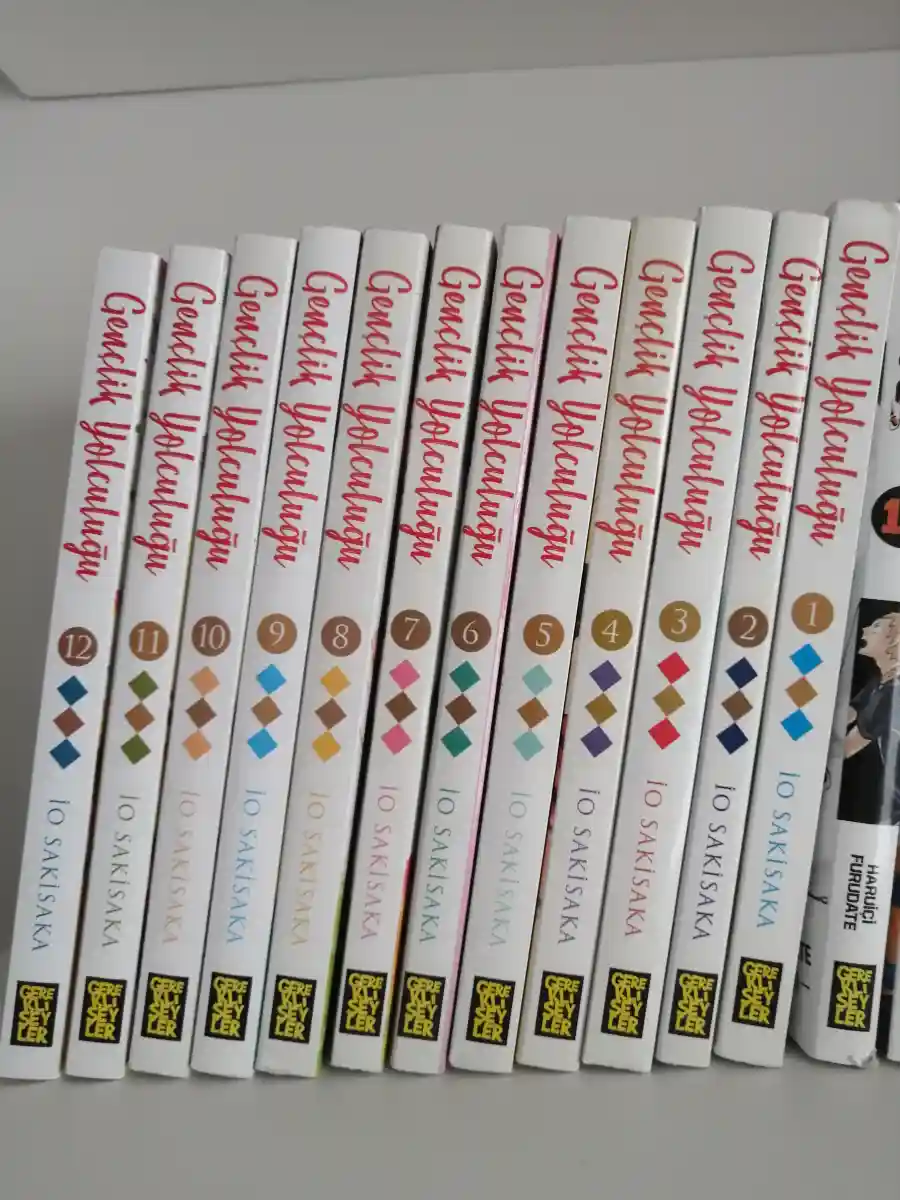 Gençlik yolcuğu 1-12 manga seti ilan görseli
