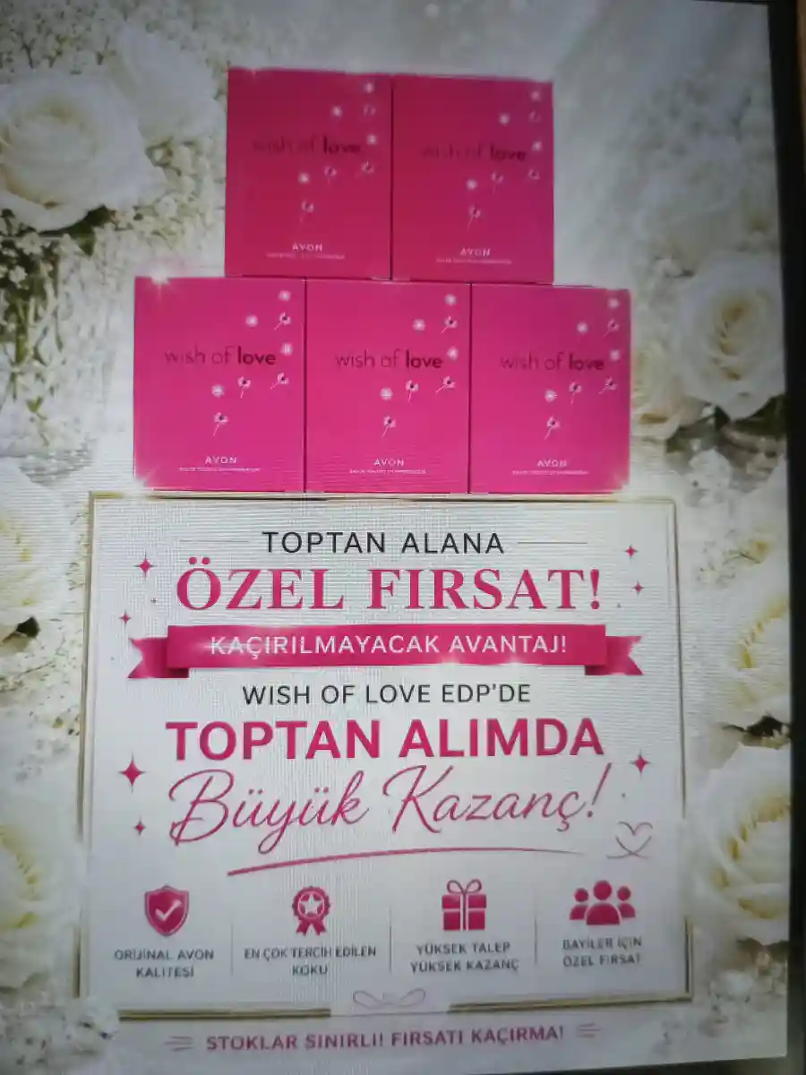 Wish of love edp parfüm seti ilan görseli