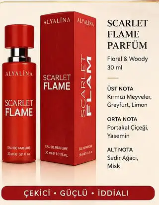 Scarlet flame parfüm - 30 ml