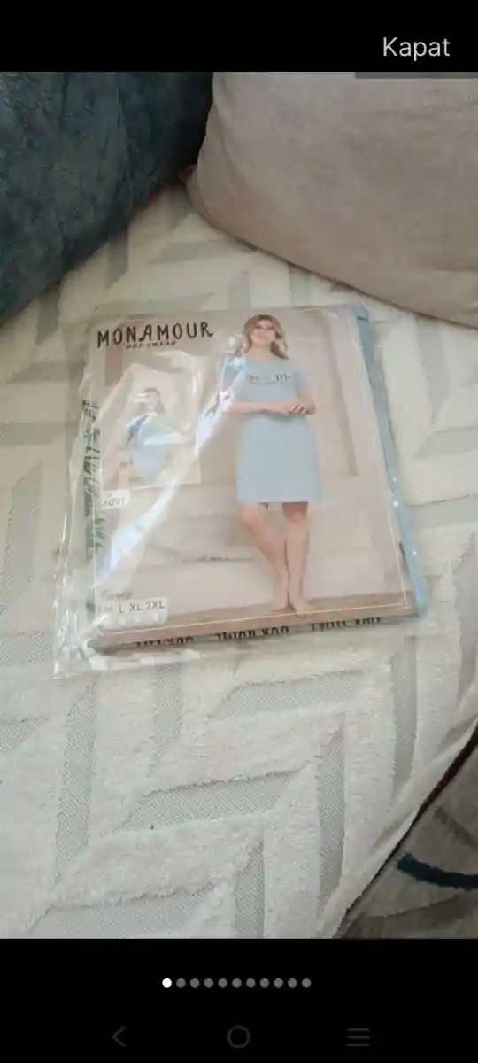 Mavi renkli kadın pijama takımı modelleri