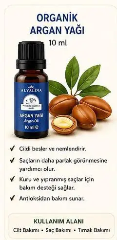 Organik argan yağı 10 ml