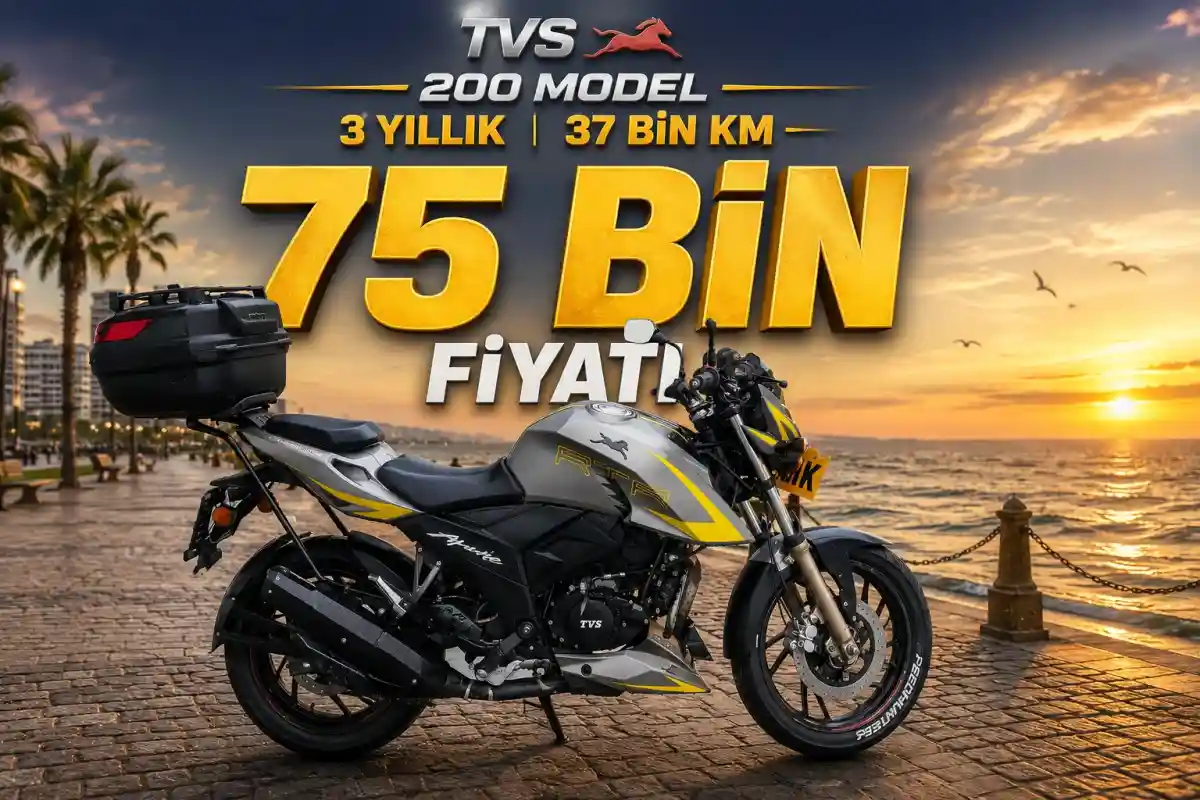 Tvs apache 200 motosiklet