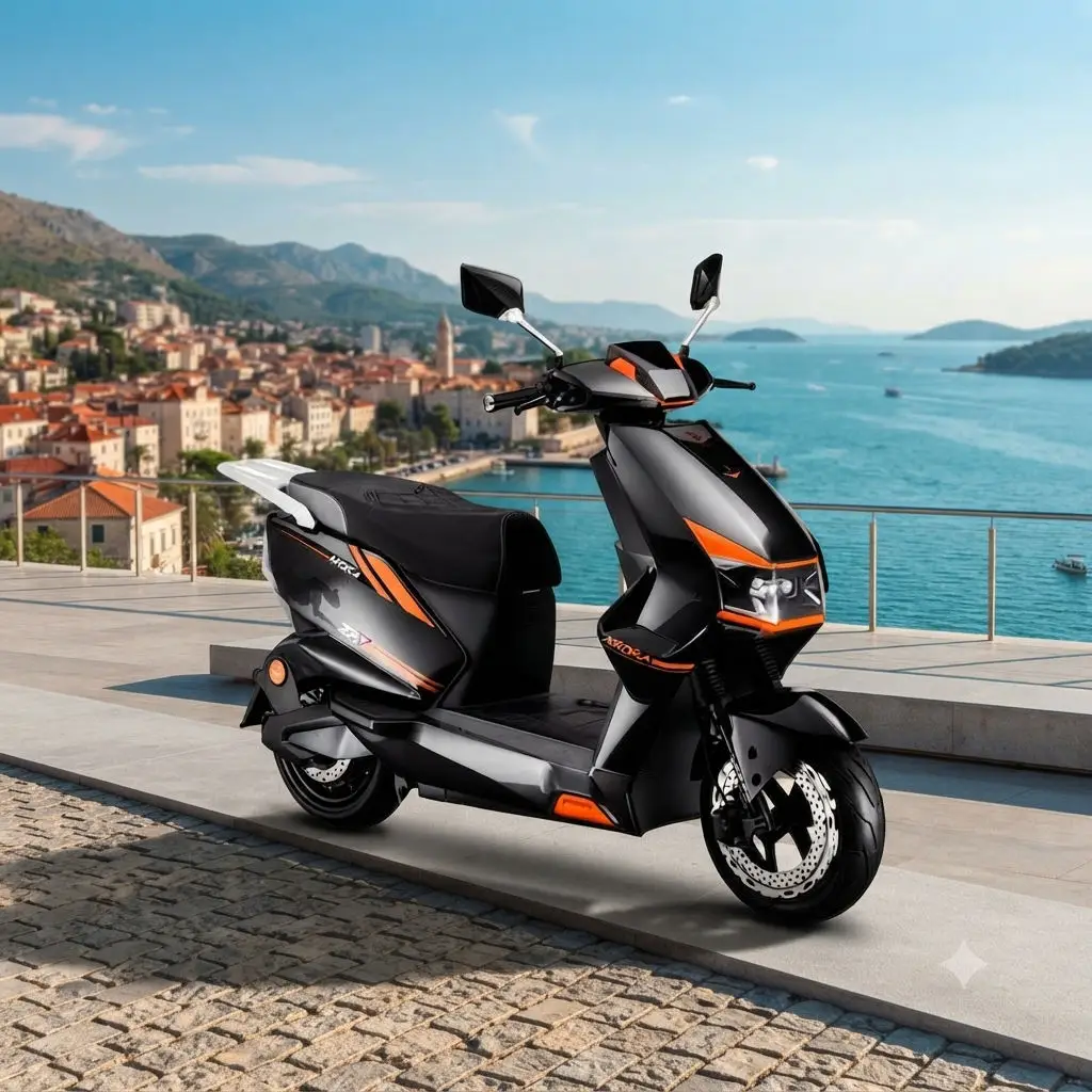 Arora zr-7 72v35 ah elektrikli scooter (ötv dahil)
