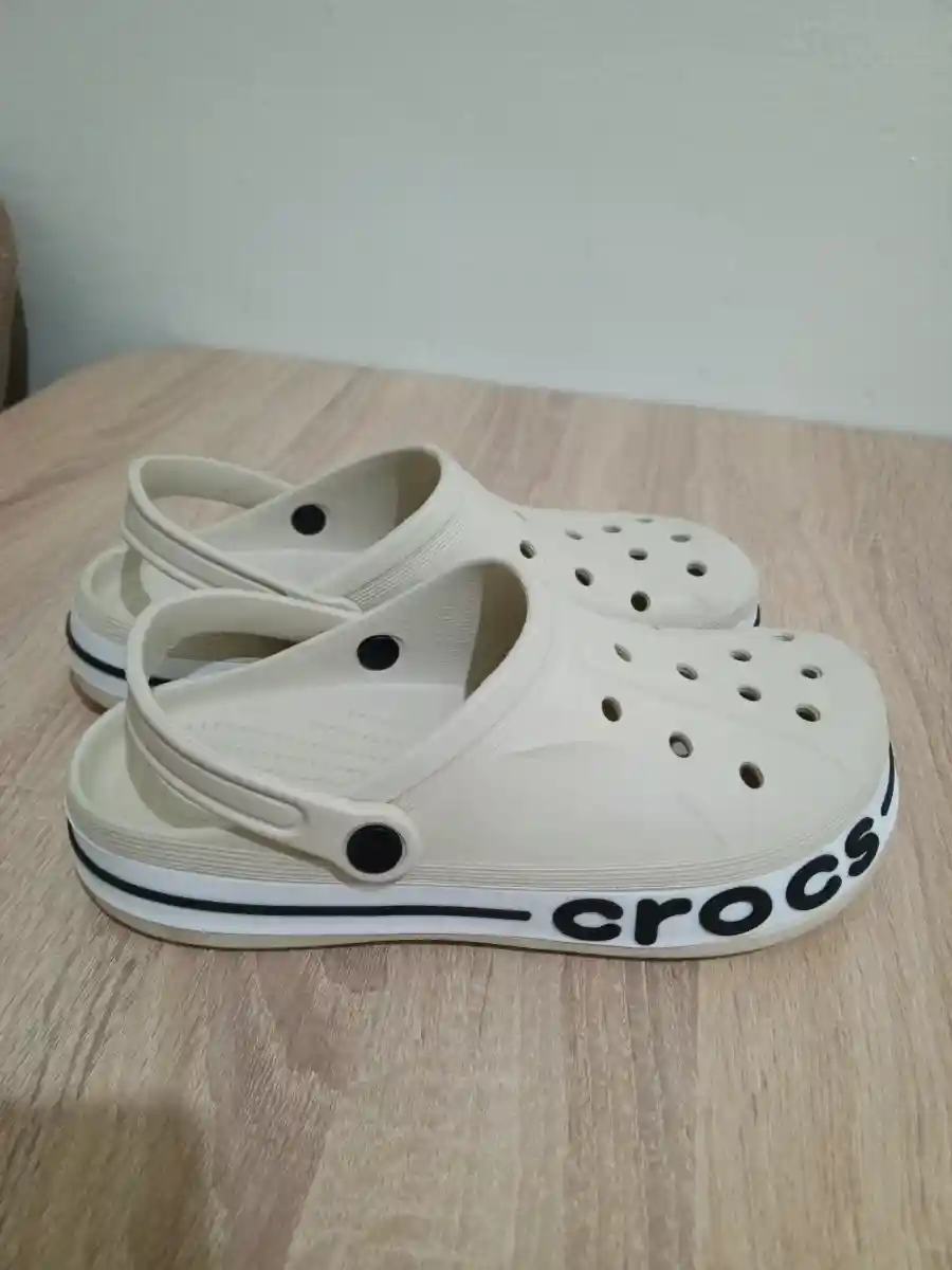 Erkek bej renkli crocs terlik 40-41-42-43 numara.