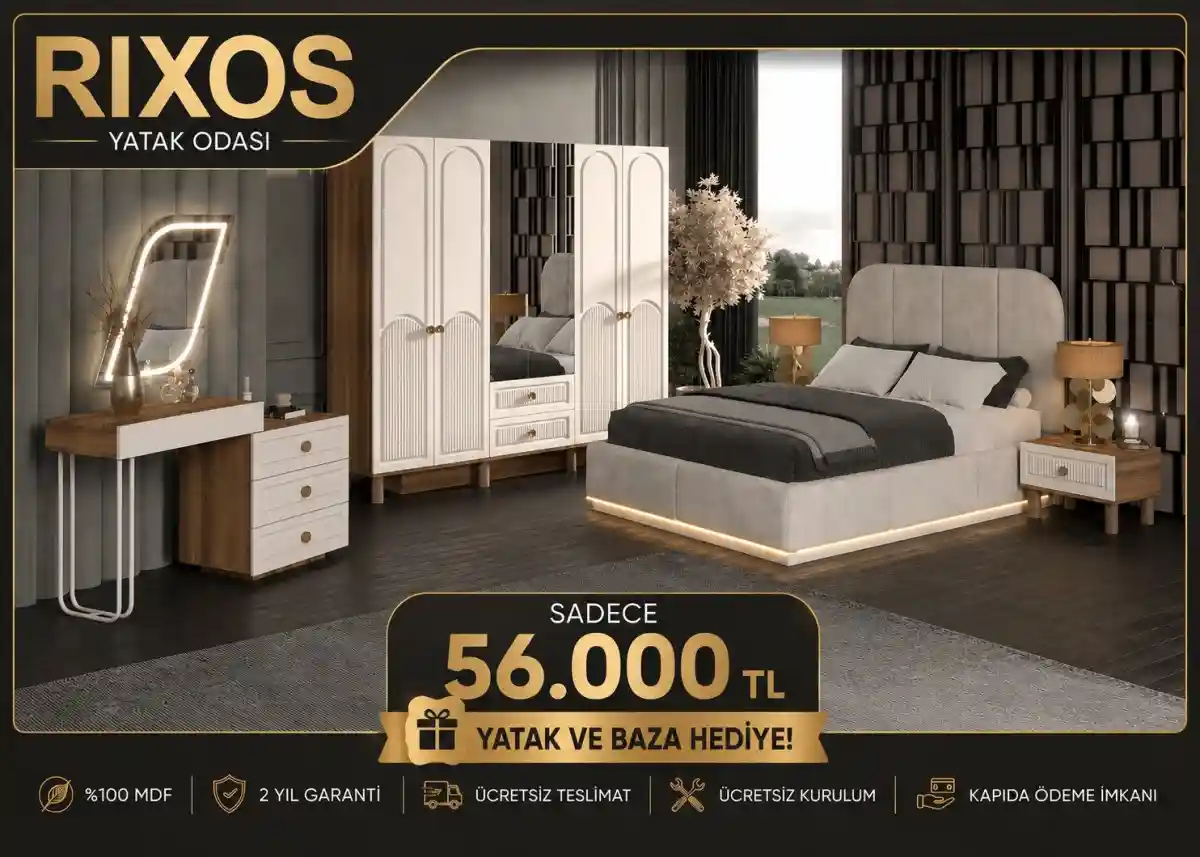 Modern yatak odası takımı - rixos